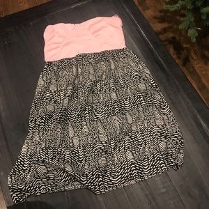 Roxy strapless dress or swim coverup (flawed)
